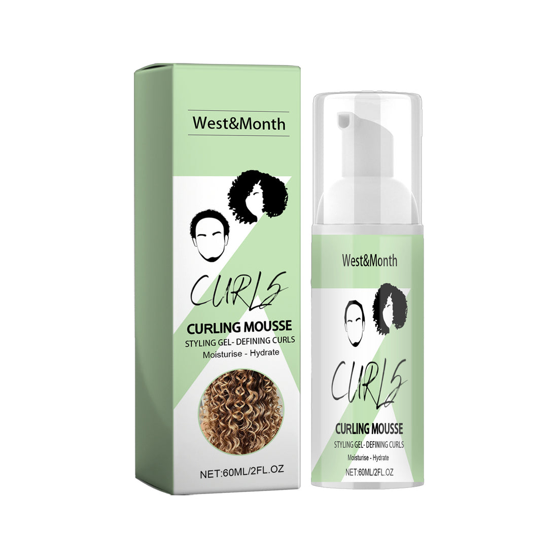 Curly Hair Styling Spray