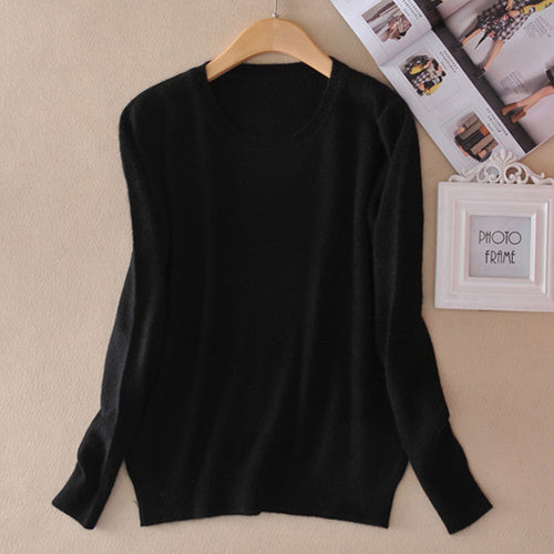 Cashmere Sweater Female Knitted Pullover Women Winter Sweaters Plus Size Cashmere Sweater Women Jumper O Neck Pull Femme