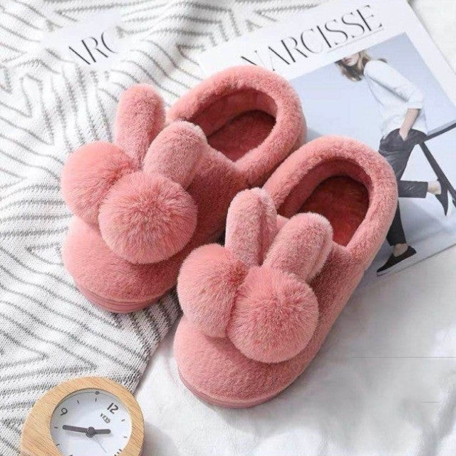 Cuhk Pantoufles Dhiver En Coton Pour Enfants, Pour Et Filles, Une Famille De Trois Parents, En Peluche, Chaussures Chaudes