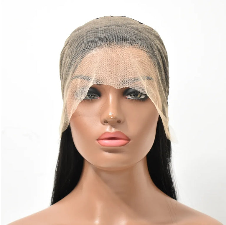 High Quality Wholesale Factor Price Lace Wigs Smooth Natural Human Hair Straight Clear Lace Front Wigs