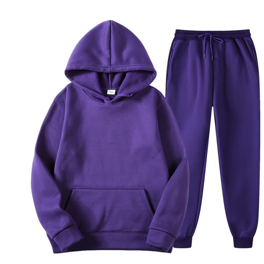 Sparkling Style 220g Fabric Oversized Sweatshirt Suit
