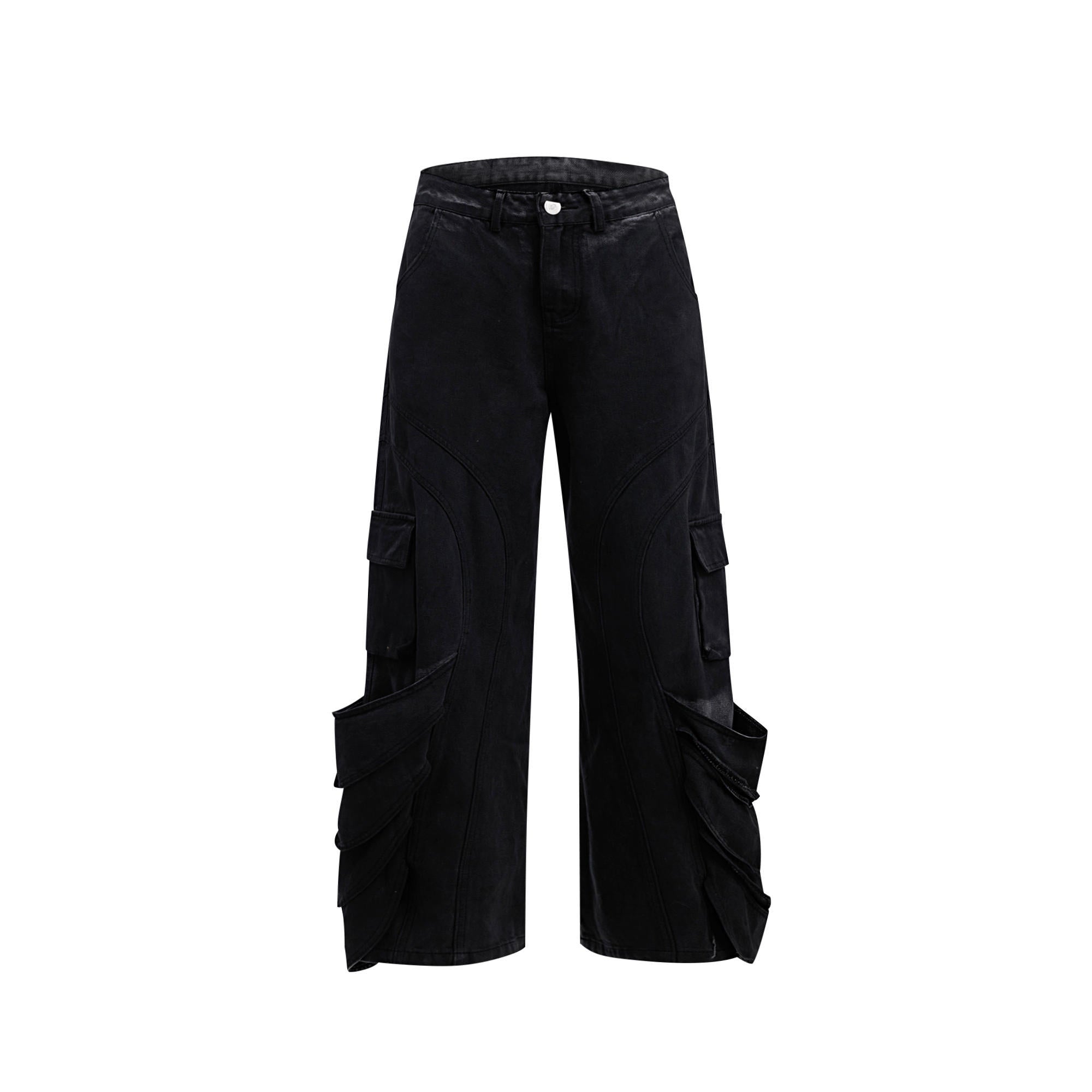 Loose Wide-leg Overalls Men