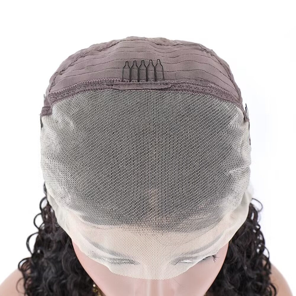 Human Hair Wigs Bob Water Wave