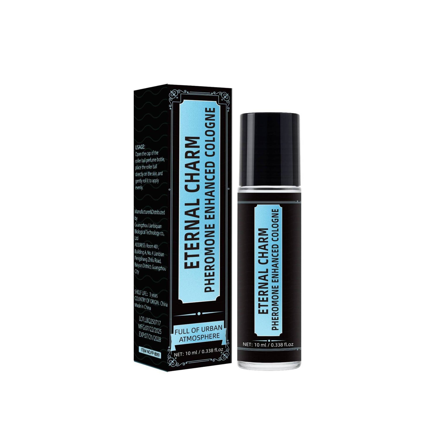 Pheromone Enhanced Cologne 10ml Neutral Packaging Parfum