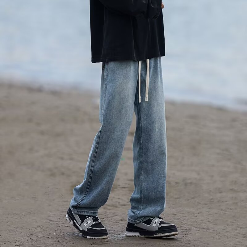 Spring And Summer Straight Loose Men&