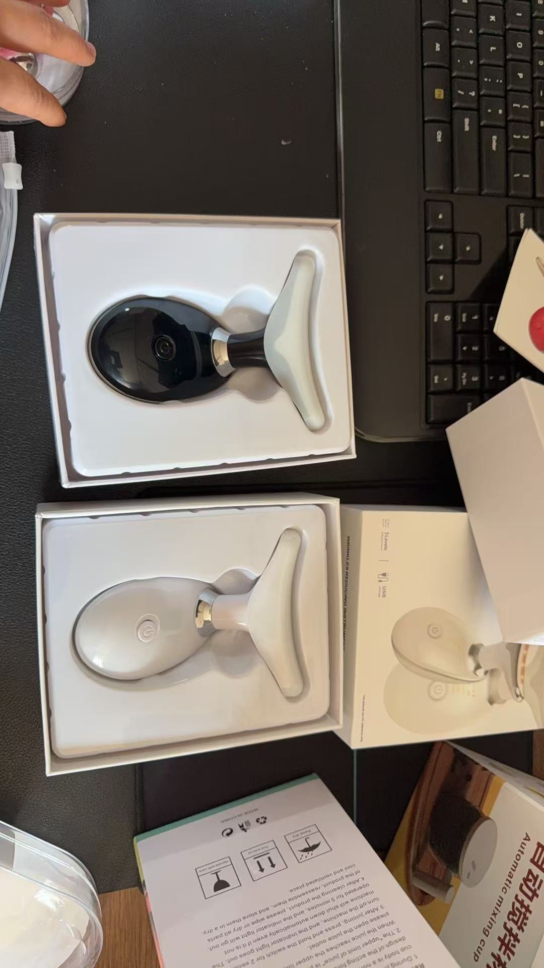 Home Use Face Neck Pattern Face Lifting Import Massage Instrument