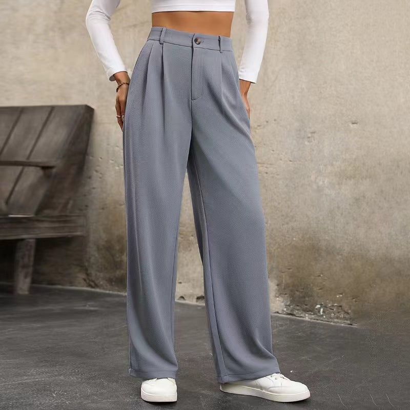 Temperament Commute High Waist Casual Suit Pants For Women