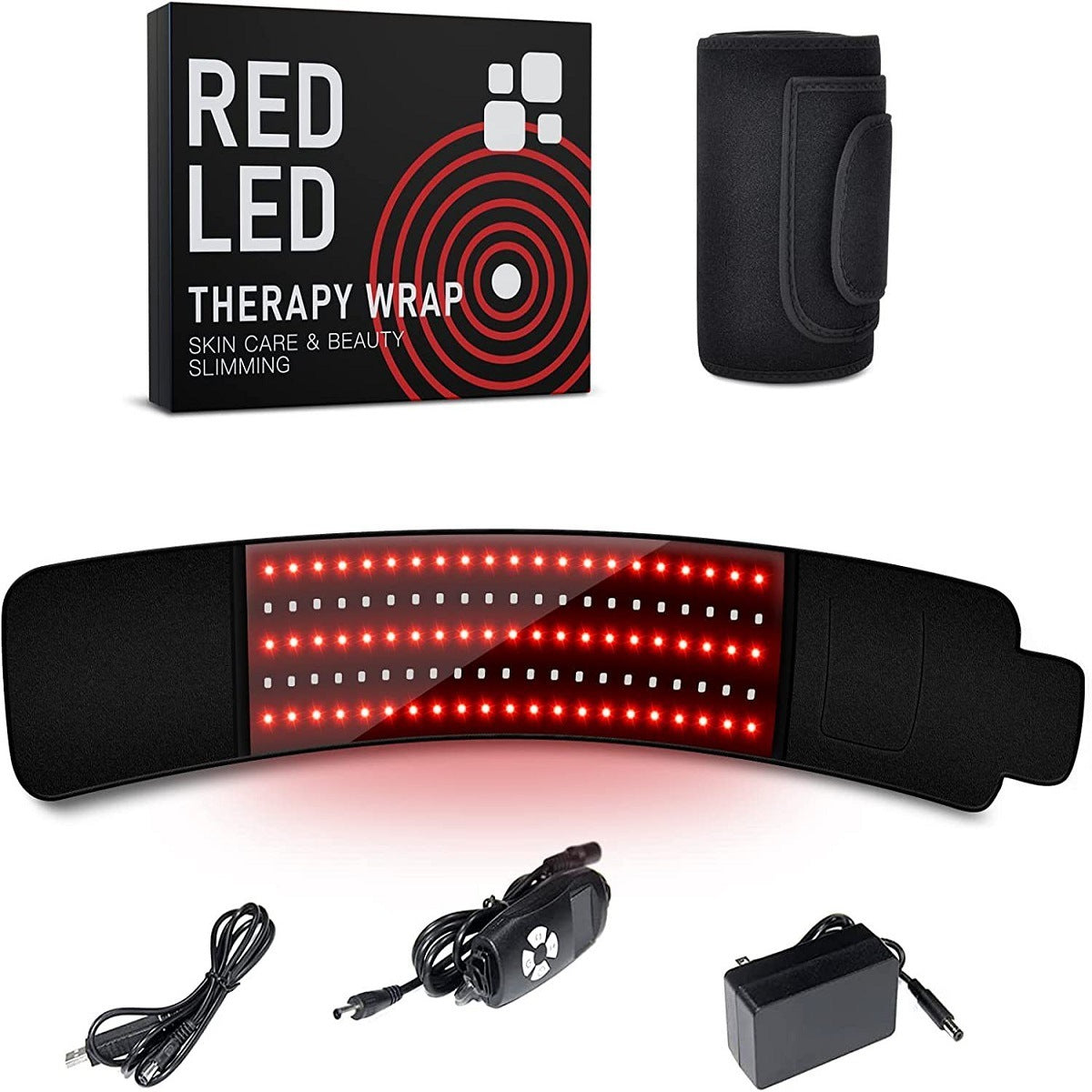 105 LED Infrared Heating Red Belt Therapy Device