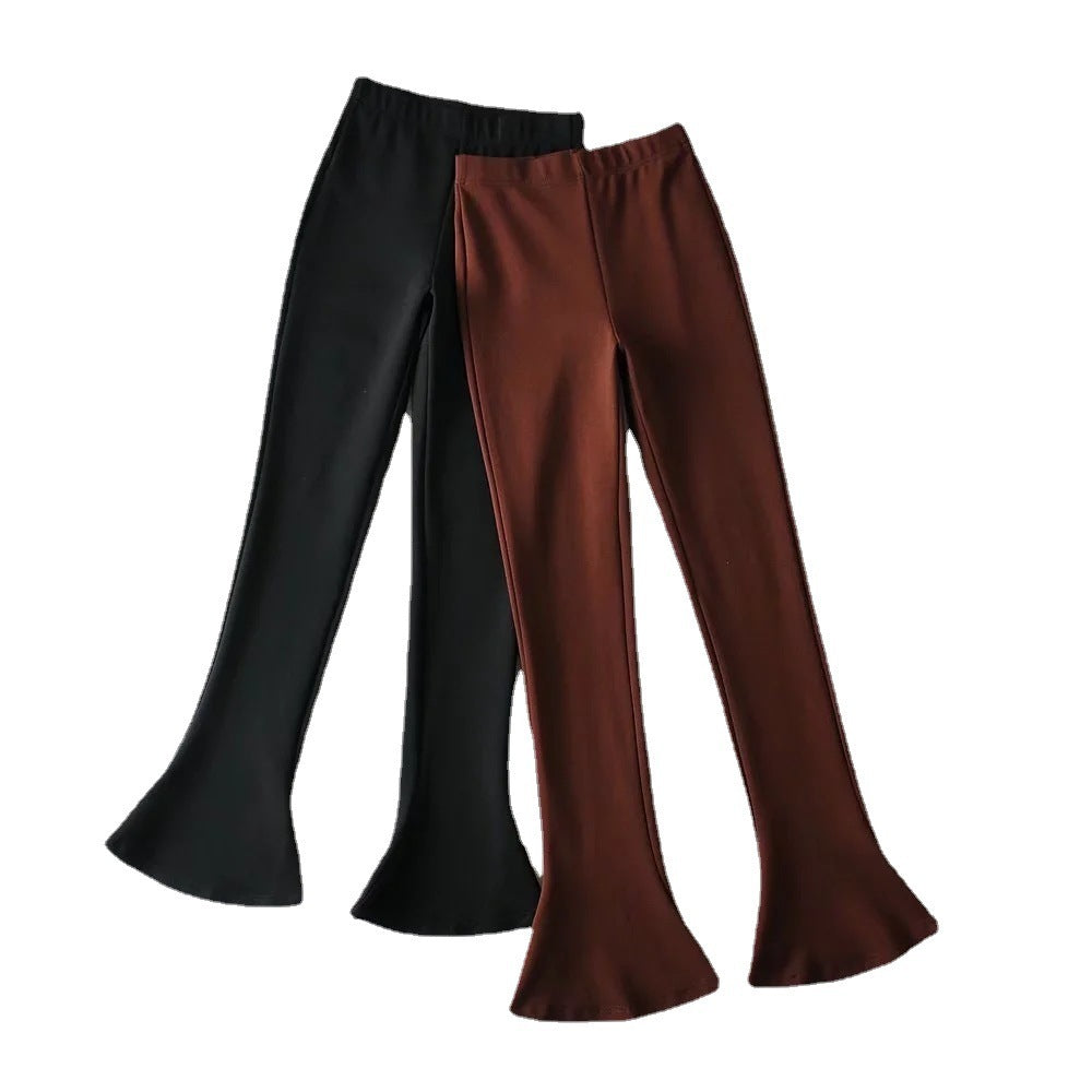 Commuter Elegant Wind Stretch Micro-shoes Trousers