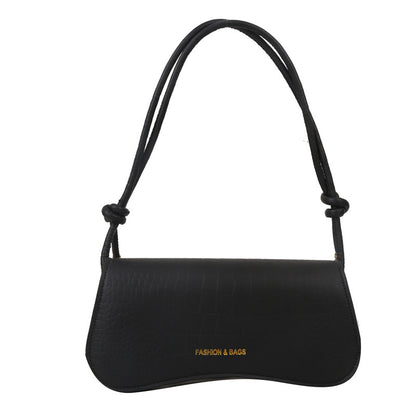 Solid Color PU Small Square Bag Shoulder Messenger Bag Handbag