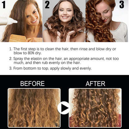 Hair Styling Spray Curly Hair Style Fragrance