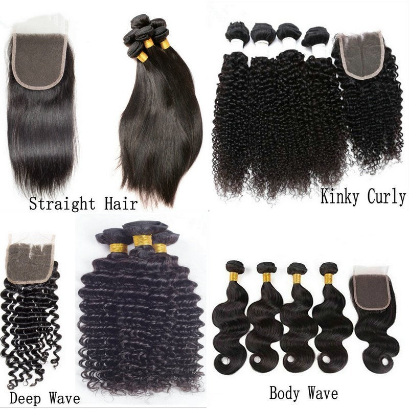 9a Brazilian kinky curly human hair