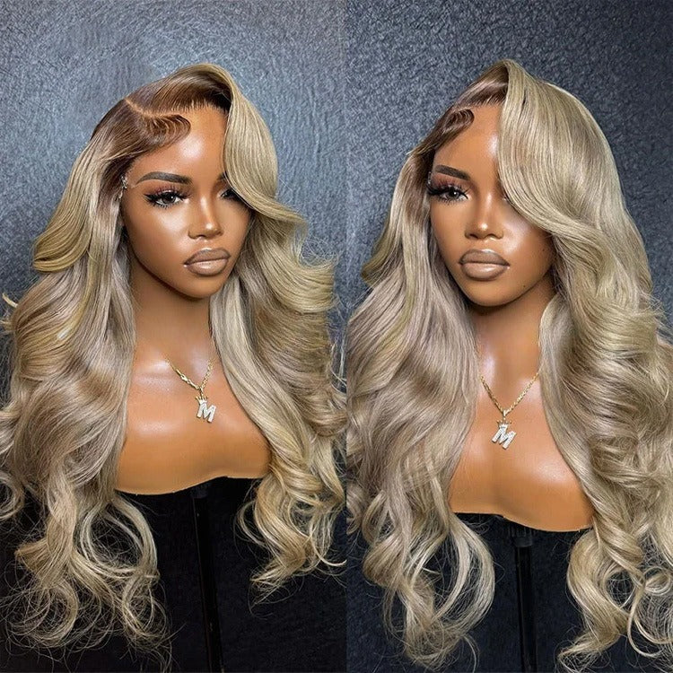 Highlight Wave Real Female Wig