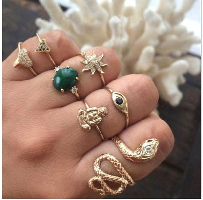 Diamond set ring jewelry
