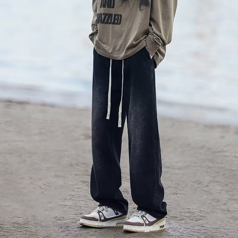 Spring And Summer Straight Loose Men&