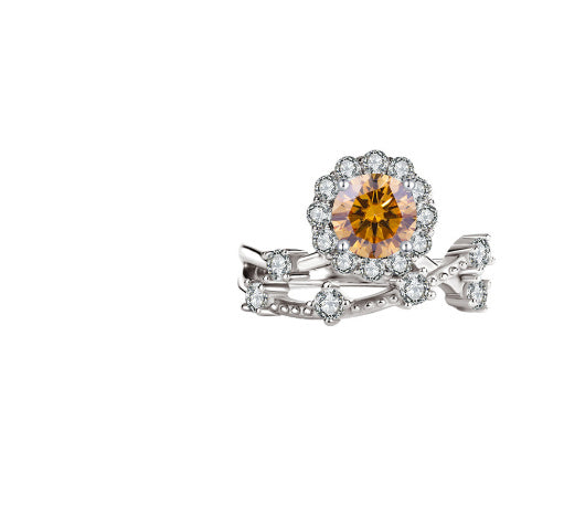 Moissanite Ring Women&