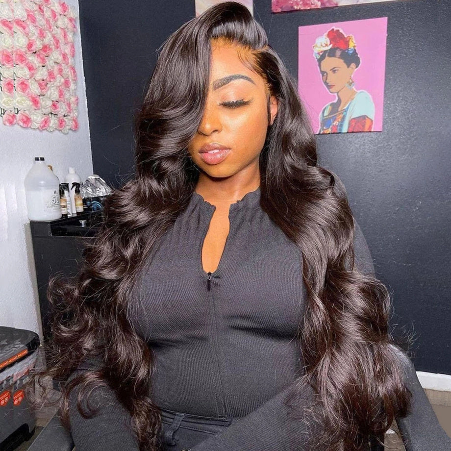 🌊 13x4 Body Wave Lace Front Wig – Volume, Douceur &amp; Élégance Naturelle