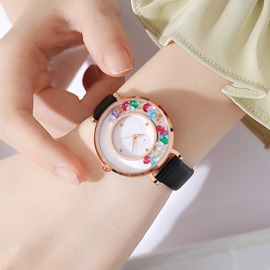 Elegant Gemstone Ball Exquisite Women&