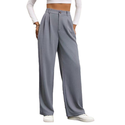 Temperament Commute High Waist Casual Suit Pants For Women