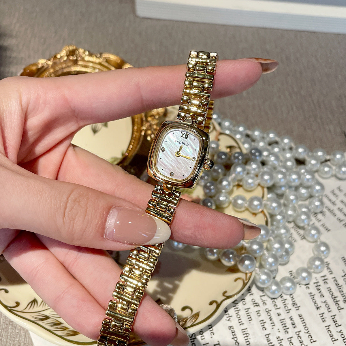 Autumn And Winter Niche New Style Small Cube Sugar Light Luxury Women&