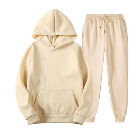 Sparkling Style 220g Fabric Oversized Sweatshirt Suit