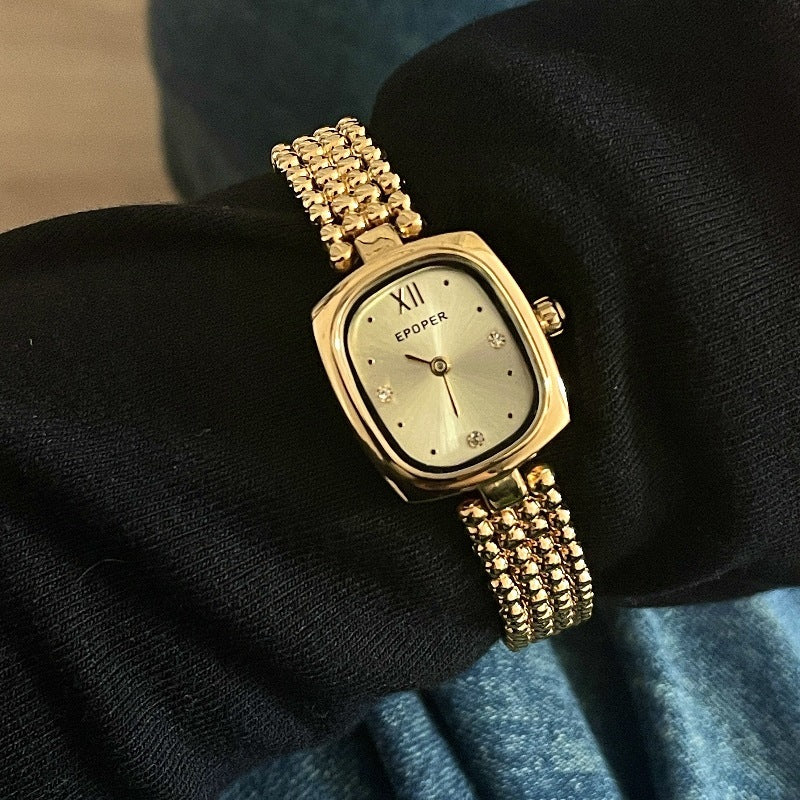 Autumn And Winter Niche New Style Small Cube Sugar Light Luxury Women&