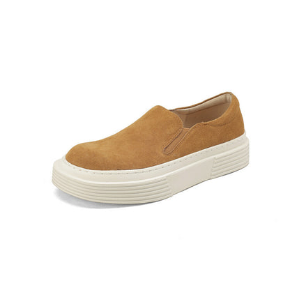 Casual Round Head Deep Mouth Pumps Muffin Bottom