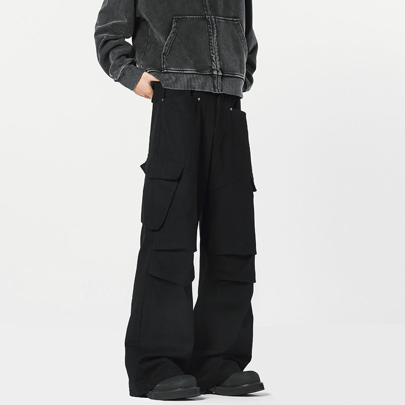 Retro High Street Fashion Trendy Trousers Trendy Men&