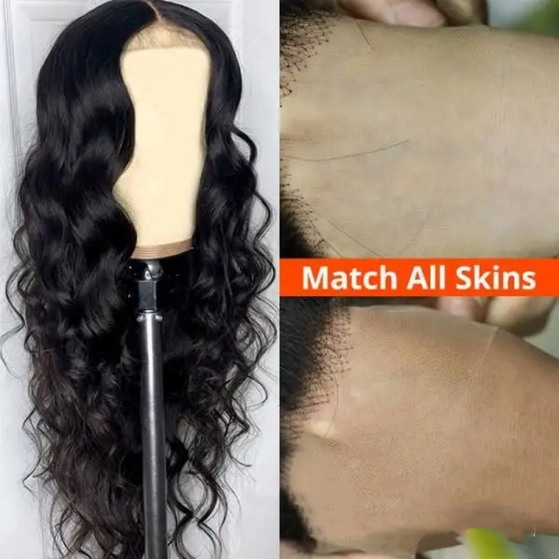 13x 4 Front Lace Human Hair Wig Straight Hair
