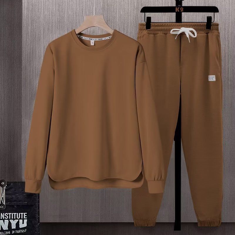 Long Sleeve Trousers Suit Men&
