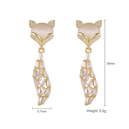 European And American Vintage Classic Metal Earrings